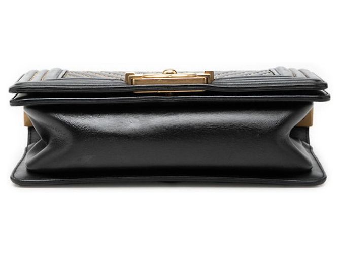 Bolso de hombro Chanel Boy Chanel Chevron - vista 3