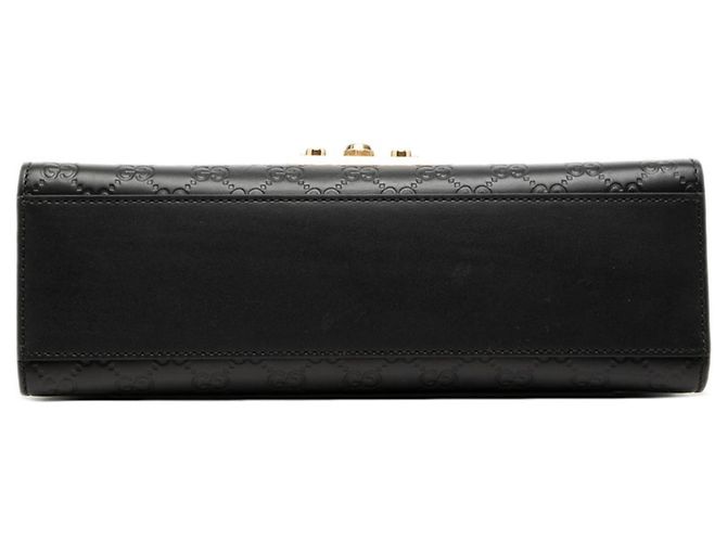 Padlock Borsa a tracolla Gucci Guccissima con catena e lucchetto - vista 3