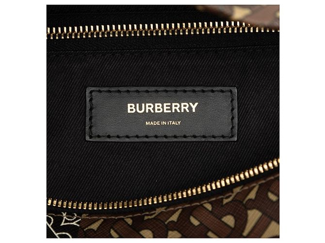 Borsa a tracolla Burberry TB Monogram Stripe - vista 5