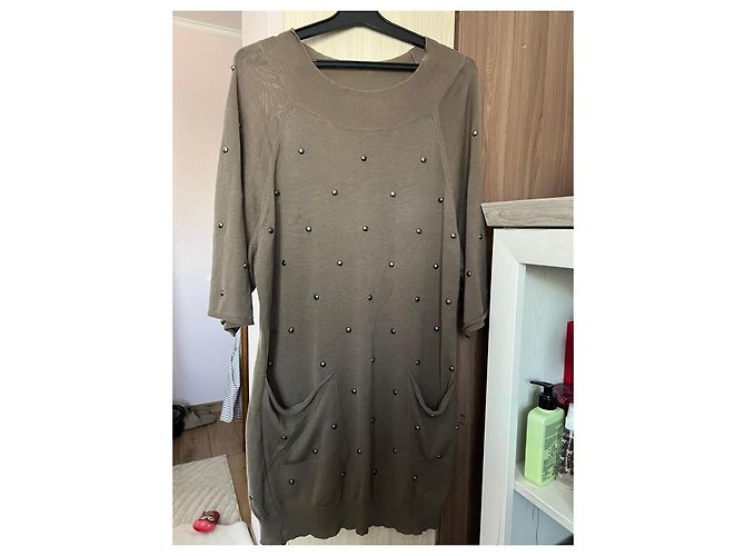 Stella Mc Cartney Vestido de punto con tachuelas Stella McCartney - vista 2