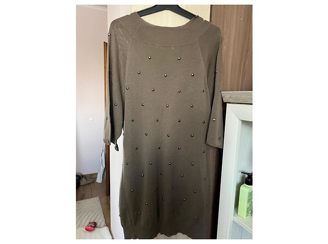 Stella Mc Cartney Vestido de punto con tachuelas Stella McCartney - vista 3