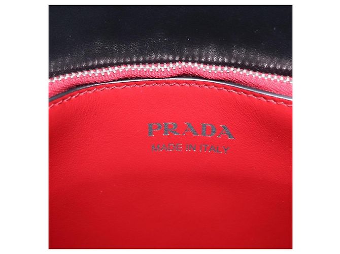 Prada Double Zip Diagramme Quilted Leather Small - vista 7