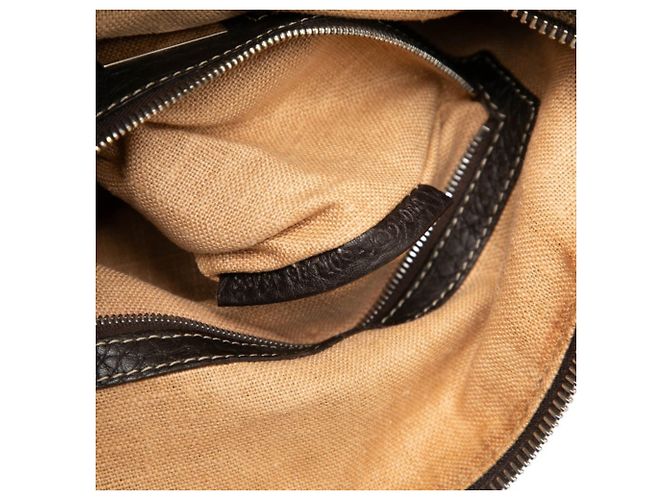 Borsa a tracolla Fendi Zucca Selleria - vista 6