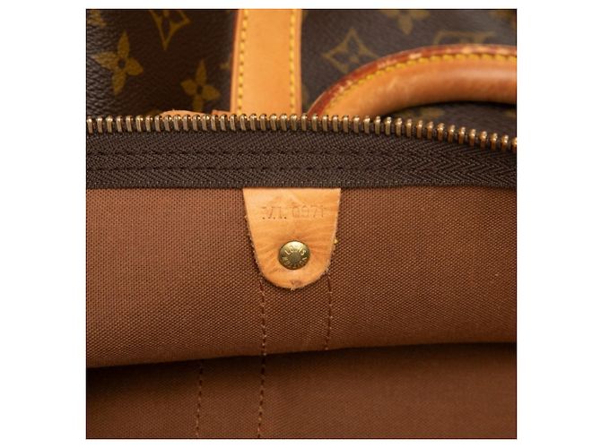 Louis Vuitton Monogram Keepall Bandoulière 60 Boston Bag - vue 6