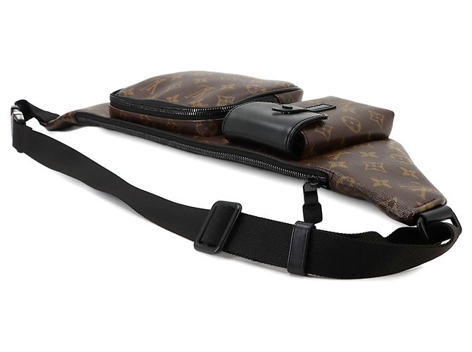 Sac à main Louis Vuitton Monogram Macassar Christopher Bum - vue 5