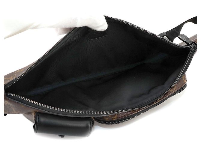 Sac à main Louis Vuitton Monogram Macassar Christopher Bum - vue 6