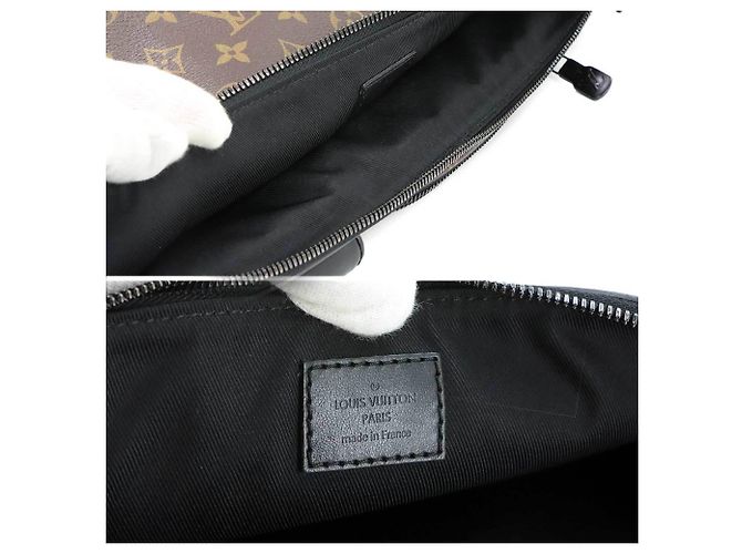 Sac à main Louis Vuitton Monogram Macassar Christopher Bum - vue 7