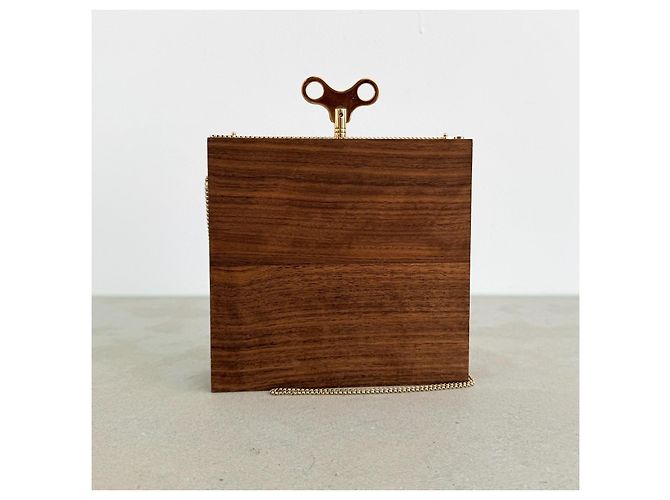 Charlotte Olympia Time Piece Clutch Reloj de Madera - vista 7