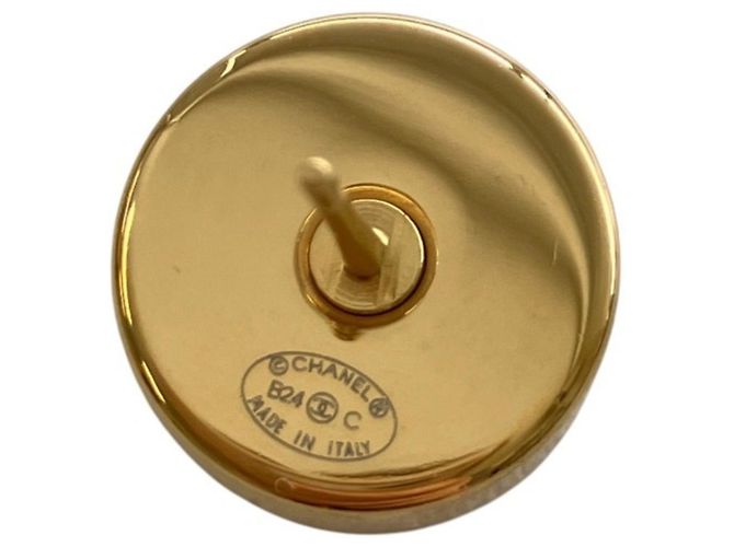 Chanel B24C Coco Mark Circle Logo Motif Ohrringe - Ansicht 6