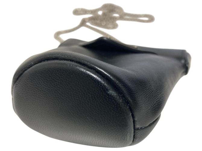 Mini pochette collier en cuir Nappa Prada - vue 11