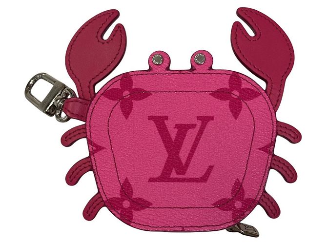 Breloque de sac à main rose Louis Vuitton - vue 4