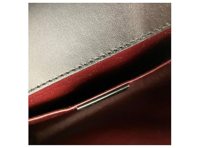 Borsa a tracolla con catena in pelle GUCCI Zumi - vista 12