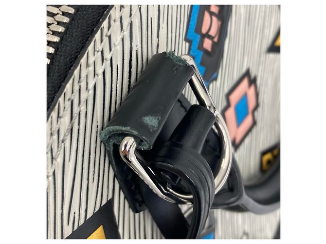 Borsa a tracolla Louis Vuitton Alma BB Epi Denim - vista 15