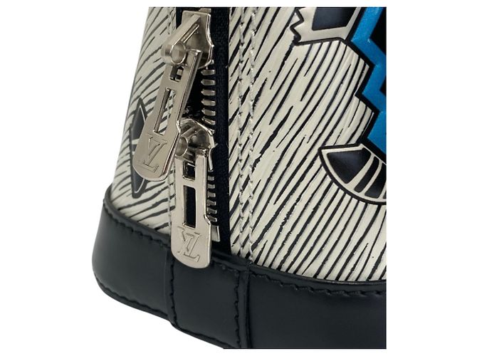 Borsa a tracolla Louis Vuitton Alma BB Epi Denim - vista 6