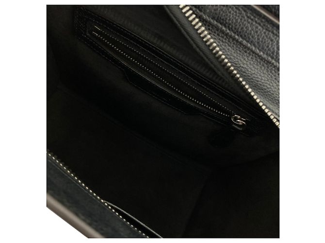 Céline Celine Luggage Micro Shopper Tote Bag - view 10