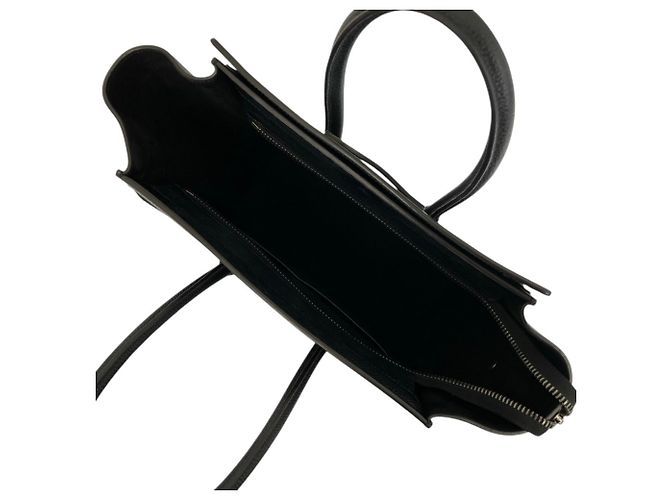Céline Celine Luggage Micro Shopper Tote Bag - view 6
