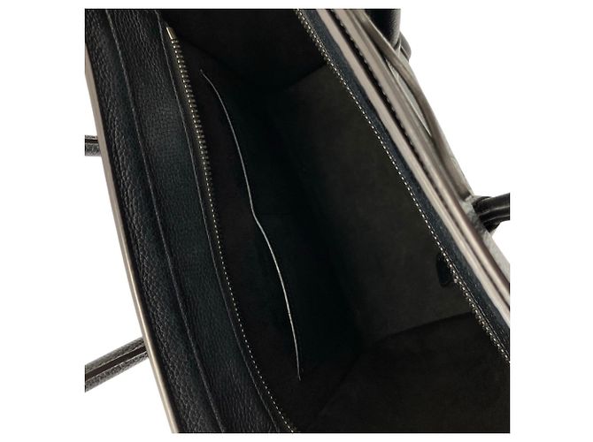 Céline Celine Luggage Micro Shopper Tote Bag - view 9