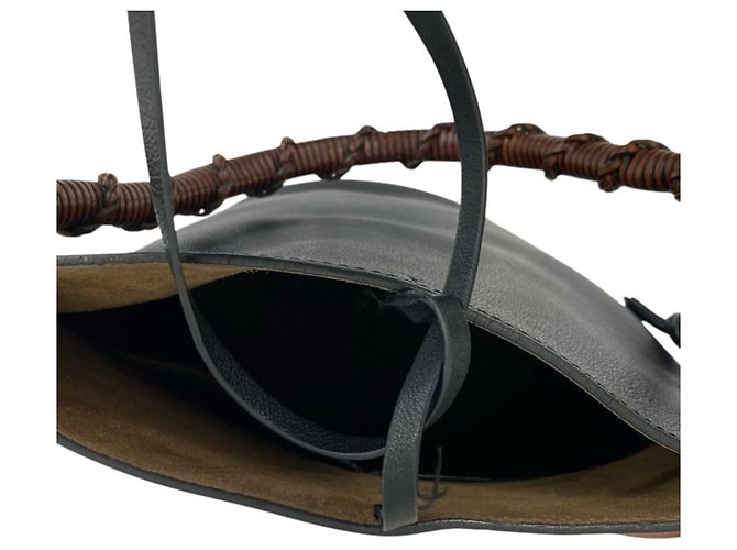 Bolsa de Ombro de Couro 2 vias Loewe Gate Bucket - vista 12