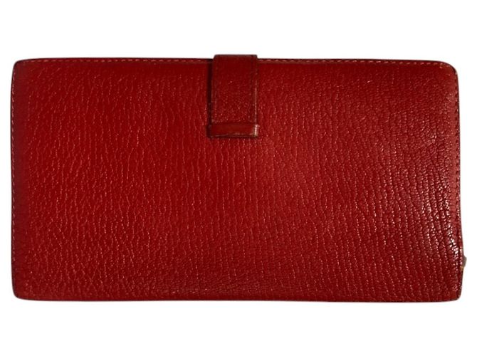 Hermès Hermes Bearn Soufflé Leather Bi-fold Wallet - view 2