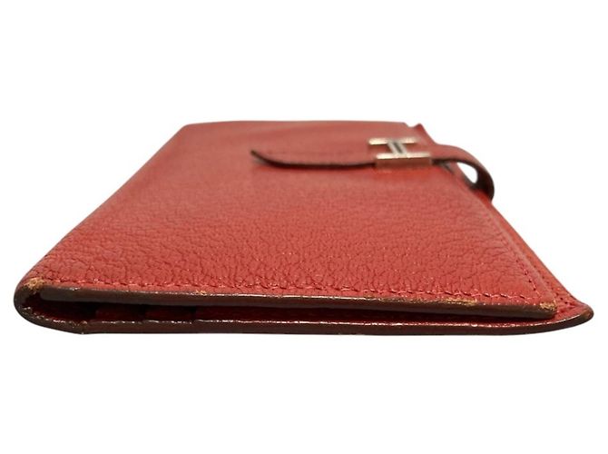 Hermès Hermes Bearn Soufflé Leather Bi-fold Wallet - view 4