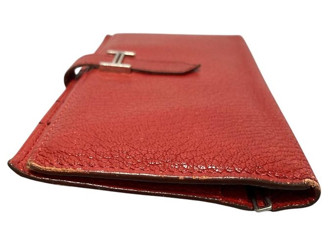 Hermès Hermes Bearn Soufflé Leather Bi-fold Wallet - view 6