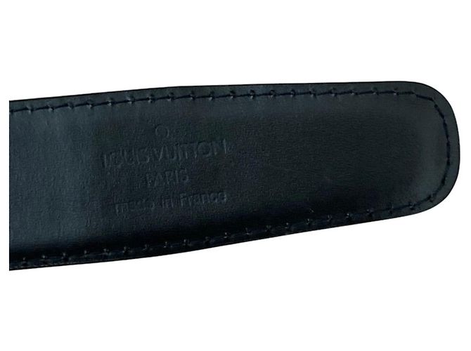 Ceinture Louis Vuitton en cuir Epi - vue 12