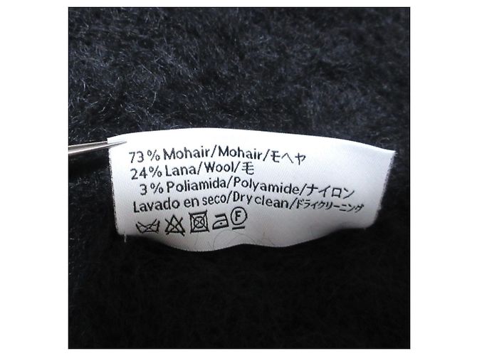 Estola de mohair negra Loewe - vista 10