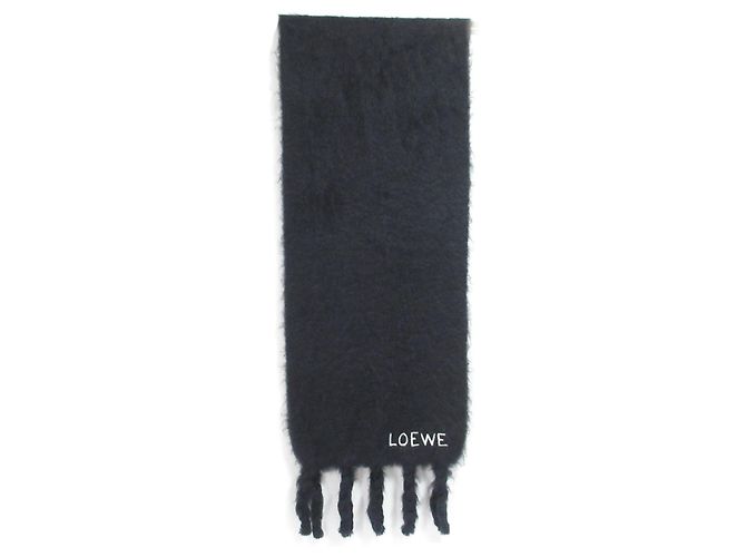 Estola de mohair negra Loewe - vista 2