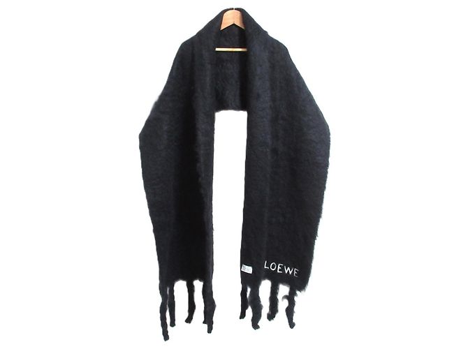 Estola de mohair negra Loewe - vista 5