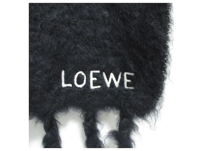 Estola de mohair negra Loewe - vista 8