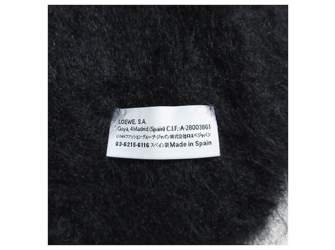 Estola de mohair negra Loewe - vista 9