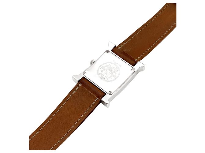 Relógio Feminino Hermès, "Heure H", aço, petit modèle. - vista 4