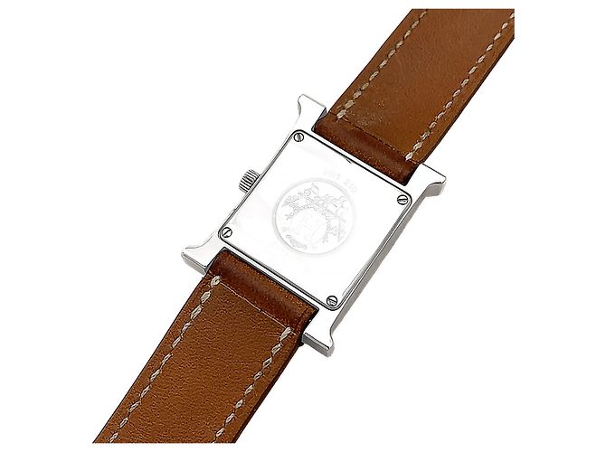 Relógio Feminino Hermès, "Heure H", aço, petit modèle. - vista 5
