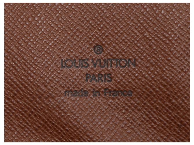 Pochette da polso con catena Louis Vuitton Monogram marrone - vista 3