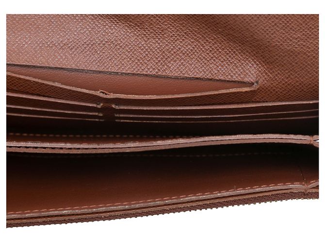 Pochette da polso con catena Louis Vuitton Monogram marrone - vista 4