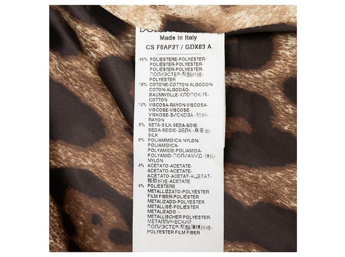 Multicolor Dolce & Gabbana Spring/Summer 2021 Patchwork Jacquard Coat Size US M - view 6