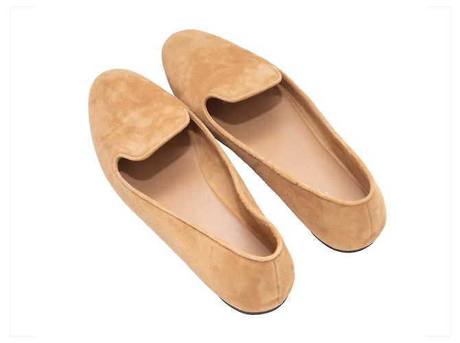 The Row Suede Loafers Tan Größe 39.5 - Ansicht 3