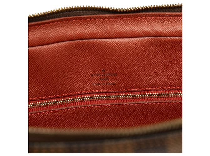 Borsa da Lavoro Louis Vuitton Damier Ebene Porte Documents Voyage PM Marrone - vista 5