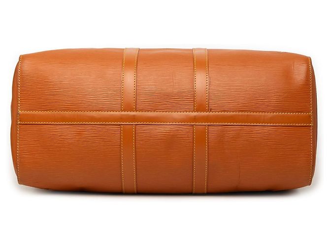 Sac de voyage Louis Vuitton Epi Keepall 45 Marron - vue 3
