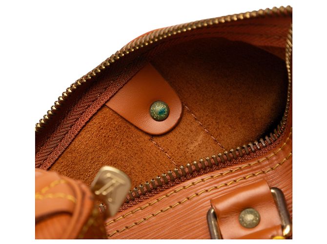 Sac de voyage Louis Vuitton Epi Keepall 45 Marron - vue 6