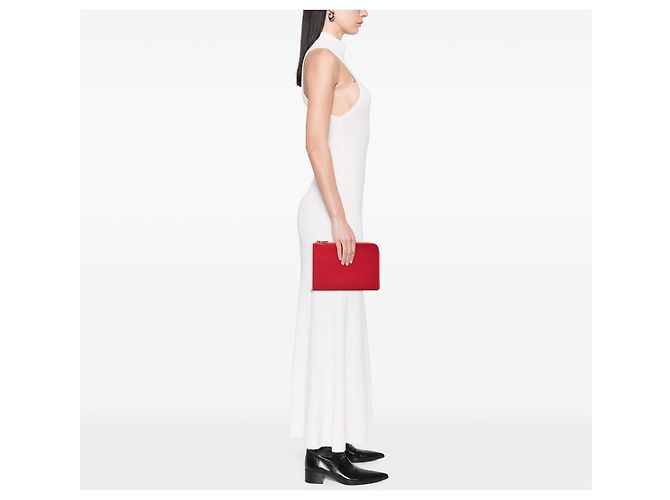 Louis Vuitton Taurillon Pochette Jour PM Clutch Bag rot - Ansicht 6