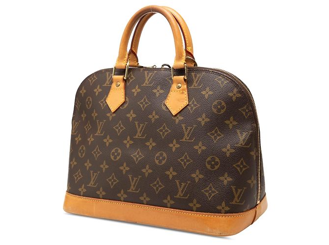 Sac à main Louis Vuitton Monogram Alma PM Marron - vue 2