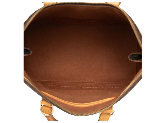 Sac à main Louis Vuitton Monogram Alma PM Marron - vue 4
