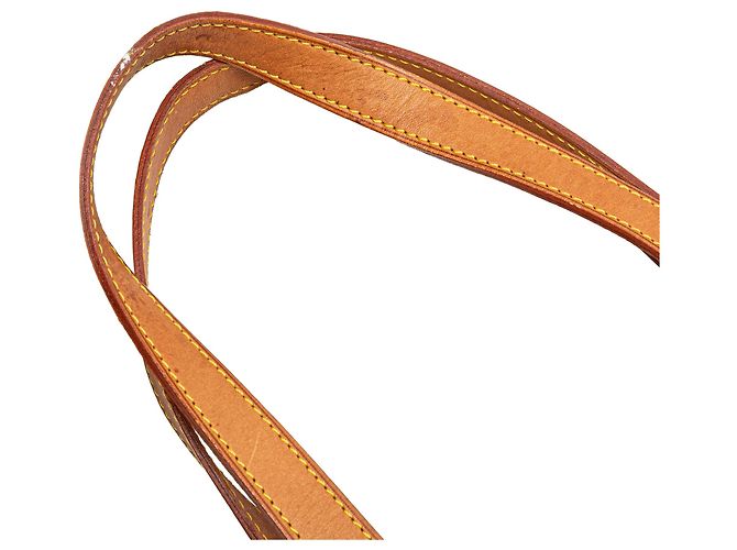 Sac cabas horizontal Louis Vuitton Monogram Dentelle Batignolles marron - vue 9