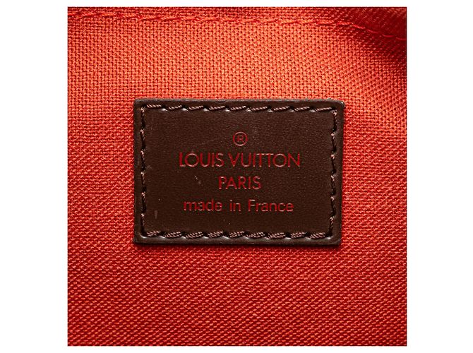 Bolso de hombro Louis Vuitton Damier Ebene Illovo MM marrón - vista 5