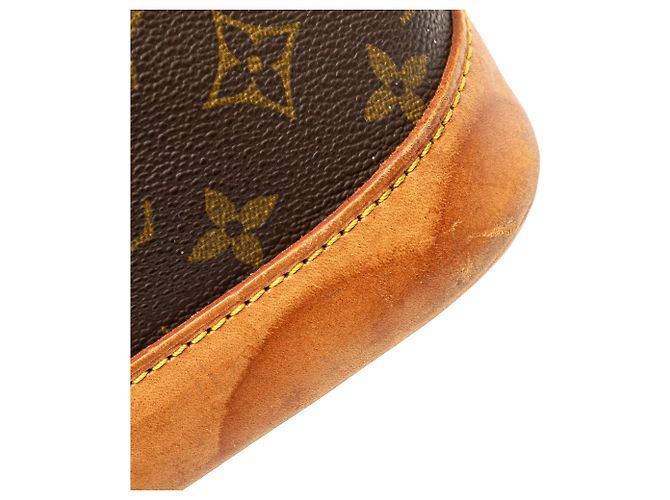 Sac à main Louis Vuitton Monogram Alma PM Marron - vue 9