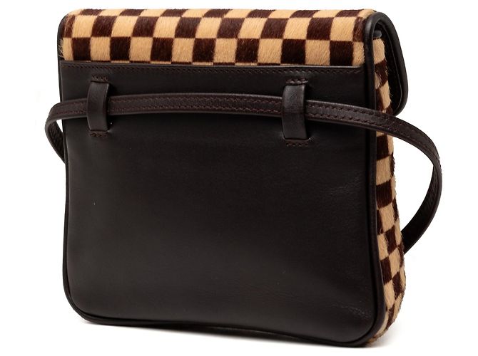 Borsa a tracolla Louis Vuitton Damier Sauvage Gazelle Marrone - vista 2