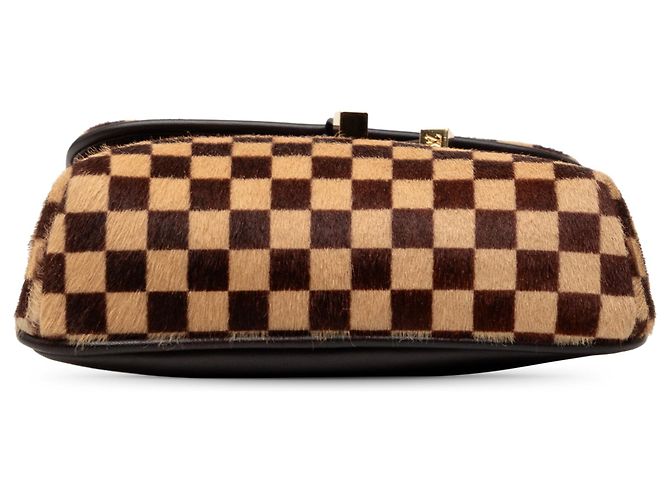 Borsa a tracolla Louis Vuitton Damier Sauvage Gazelle Marrone - vista 3