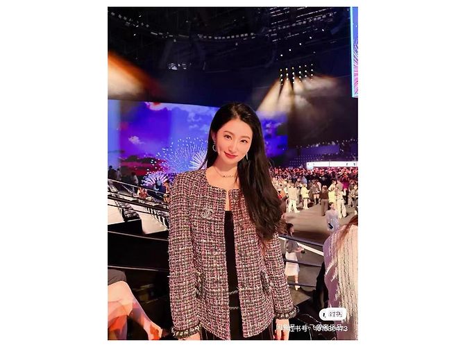 CHANEL 19P Multicolor Bouclé Tweed Jacket - view 5