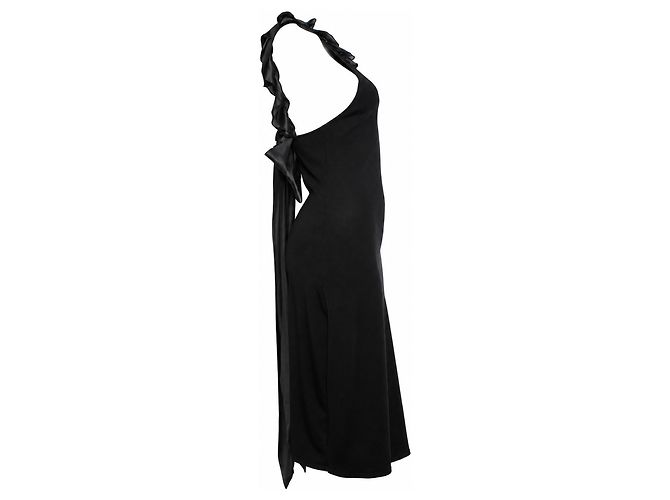Ralph Lauren purple label, Maxi-Kleid mit riesiger Schleife - Ansicht 4